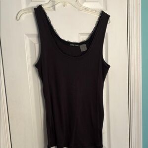 Black Sleeveless Top